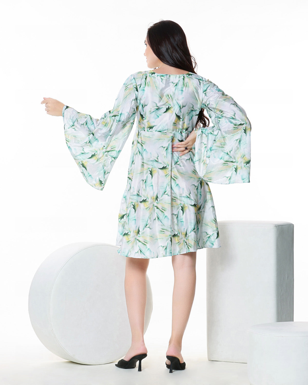 Flowy Printed  Dress