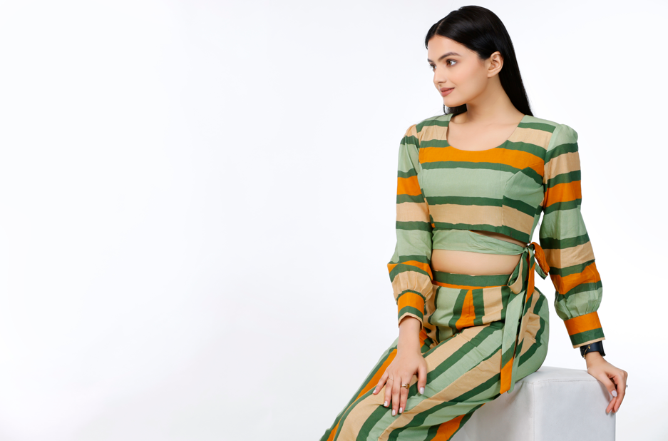 Striped Co-ord Set