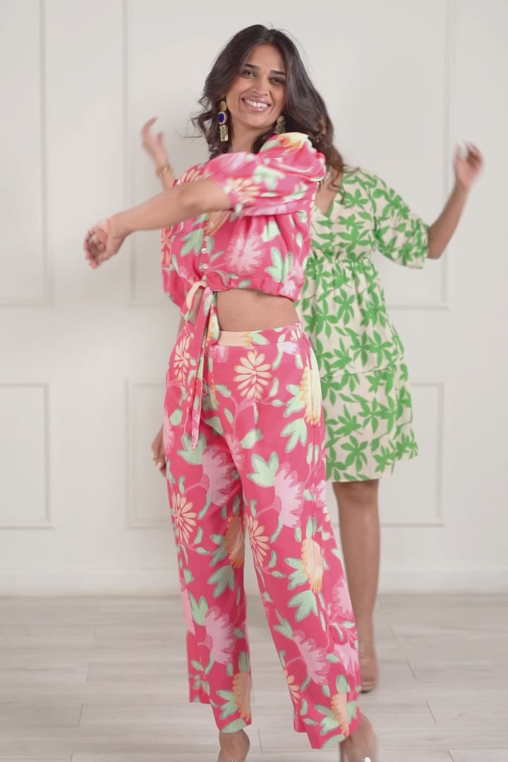 Floral Print Co Ord Set