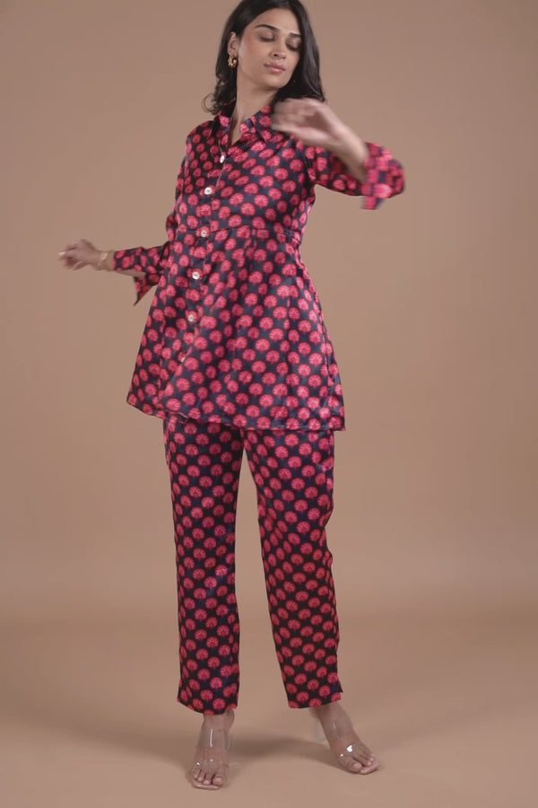 Japan Satin Co-ord Set