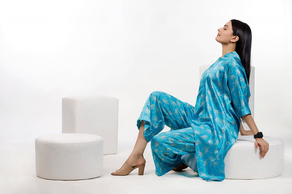 Dandelion Print Co Ord Set by aaRVee Studio. Shop @ www.aarveestudio.com